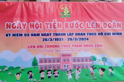 Trường THCS Phạm Hồng Thái, huyện Ea Kar tổ chức ngày Hội “Thiếu nhi vui khoẻ – tiến bước lên Đoàn” năm 2024